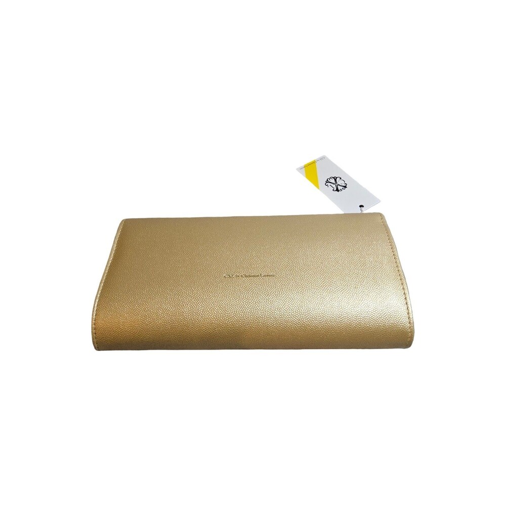 CXL By Christian Lacroix Gold Clutch With Detachable Chain  Bag NWT ($78) - Picture 3 of 11
